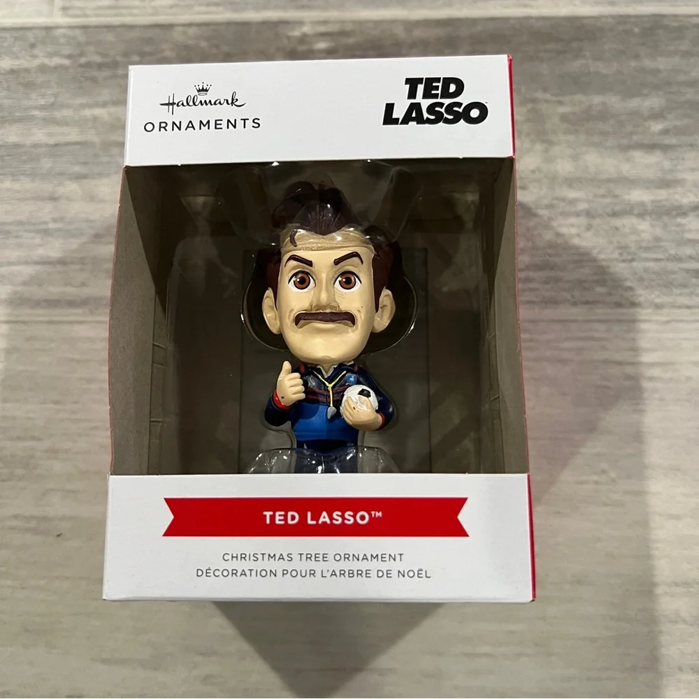 Hallmark Ted Lasso Christmas Tree‎ Ornament TV Show Character 2023 Soccer